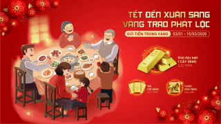 “Tết đến Xuân sang - Vàng trao phát lộc” cùng NCB