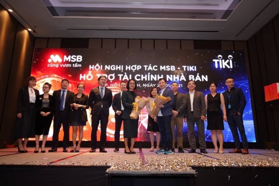 Ngân hàng MSB hợp tác toàn diện với Tiki