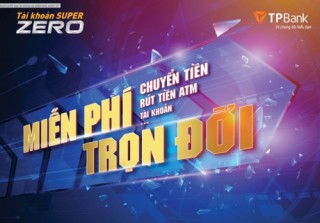 Mở tài khoản TPBank, hưởng miễn phí đến trọn đời