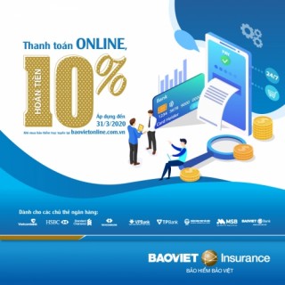 Thanh toán online, nhận ngay ưu đãi