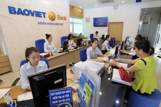 BAOVIET Bank tăng thu lãi từ hoạt động dịch vụ