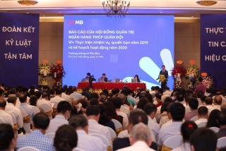 Đại hội đồng cổ đông MB:​​​​​​​ Dự kiến chi trả cổ tức tối đa 15%