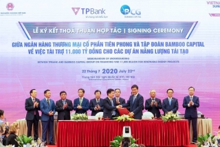 TPBank rót 11.000 tỷ đồng vào các dự án năng lượng tái tạo