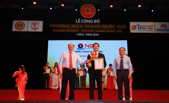 NCB lọt Top 10 thương hiệu mạnh quốc gia 2020