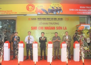 SHB khai trương chi nhánh Sơn La