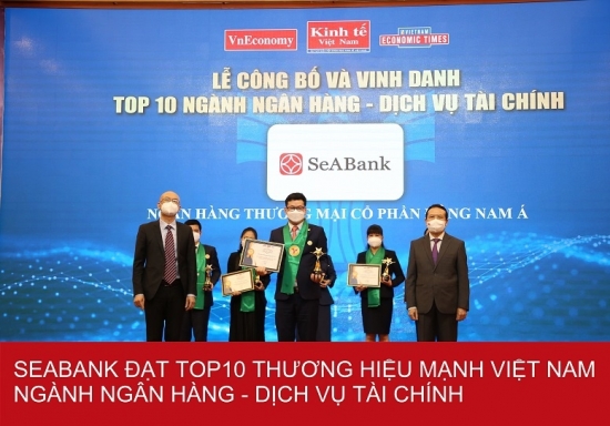 SeABank - Top 25 Thương hiệu tài chính dẫn đầu Việt Nam 2021