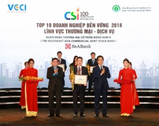 Năm thứ 2 liên tiếp SeABank được vinh danh Doanh nghiệp bền vững