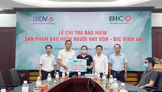 BIC chi trả bảo hiểm cho khách hàng