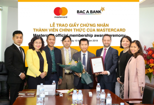 BAC A BANK trở thành thành viên chính thức của Mastercard