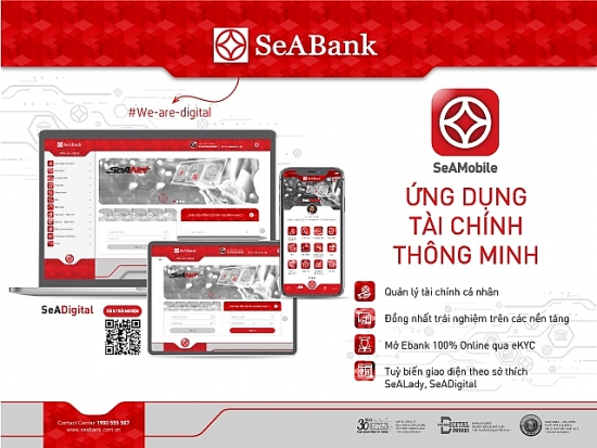 SeABank đồng nhất trải nghiệm của ngân hàng số SeAMobile trên tất cả các thiết bị