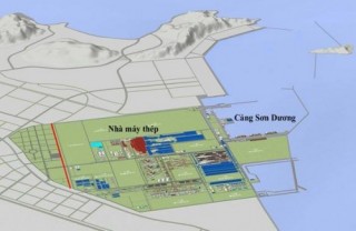 Kéo dài thời gian giải ngân vốn dự án KLH gang thép và Cảng Sơn Dương