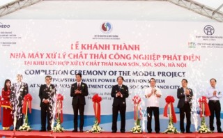 Hà Nội khánh thành Nhà máy Xử lý chất thải công nghiệp phát điện