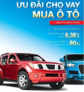 VietinBank cho DN vay mua ô tô với lãi suất chỉ từ 6,39%