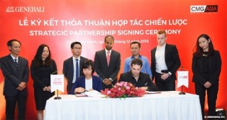 Generali Việt Nam và CMG.ASIA hợp tác chăm sóc sức khỏe tài chính toàn diện