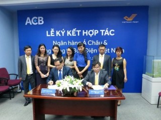 ACB cung cấp dịch vụ ngân hàng qua bưu điện