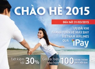 Nhận ưu đãi khi thanh toán vé máy bay qua VietinBank iPay