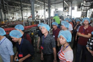 Tham quan dây chuyền sản xuất của Tân Hiệp Phát