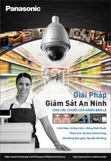 Giải pháp an ninh cho kinh doanh bán lẻ của Panasonic