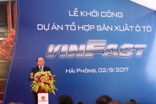 Vingroup công bố sản xuất ô tô, xe máy tiêu chuẩn châu Âu – VINFAST