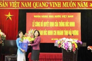 Công bố Quyết định bổ nhiệm Giám đốc NHNN chi nhánh Hải Dương