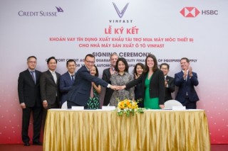 VìnFast được bảo lãnh khoản vay 950 triệu USD nhập khẩu thiết bị