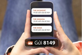 Chủ thẻ có thể khóa, mở thẻ bằng tin nhắn