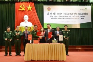 Vietcombank và Tổng công ty Đông Bắc ký kết thỏa thuận hợp tác toàn diện