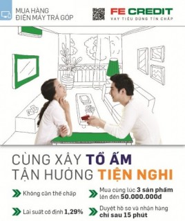 Tư vấn gói vay mua sắm đồ nội thất