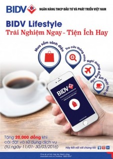 Cập nhật thông tin BIDV dễ dàng hơn với BIDV Lifestyle