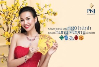 Rạng ngời sắc xuân cùng trang sức PNJ