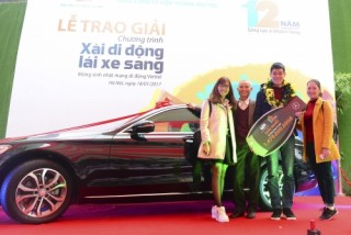 Viettel trao thưởng ô tô Mercedes-BenZ C200 cho khách hàng 9x