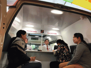 Quảng Ngãi có “ngân hàng” lưu động đầu tiên