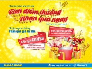 Ngập tràn ưu đãi tại Nam A Bank