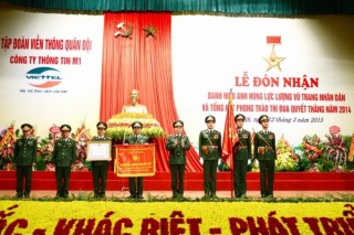 Công ty Thông tin M1 đón nhận danh hiệu Anh hùng lần 2