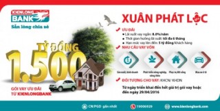 Kienlongbank dành 1.500 tỷ đồng cho vay ưu đãi sản xuất kinh doanh