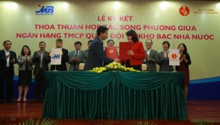 Ngân hàng Quân đội hợp tác song phương với Kho bạc Nhà nước