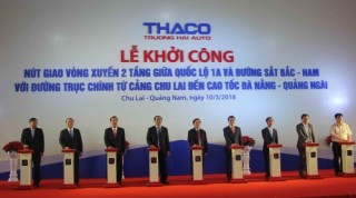 Thaco khởi công nút giao thông quan trọng trên Quốc lộ 1A