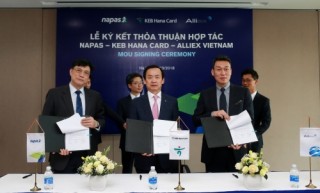 NAPAS ký thỏa thuận hợp tác với Hana Card và Alliex