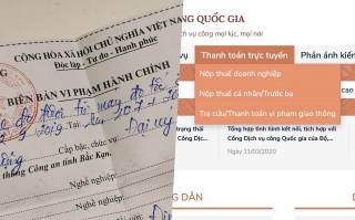 Hướng dẫn đóng phạt online, nhận giấy tại nhà khi vi phạm giao thông