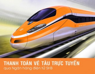 Kết nối thành công dịch vụ thanh toán vé tàu trả sau 48 tiếng