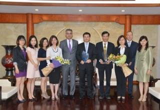 Vietcombank nhận chứng nhận ngân hàng thanh toán chất lượng cao từ SCB