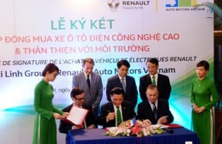 Mai Linh nhập 100 xe điện về Việt Nam chạy taxi