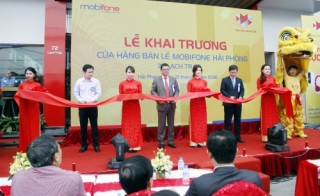 MobiFone khai trương cửa hàng bán lẻ thứ 10 tại Hải Phòng