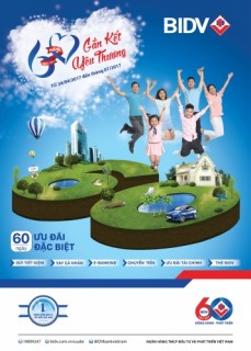BIDV triển khai chương trình khuyến mại lớn nhất trong năm