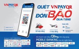 Quét VNPAYQR, đón “bão” quà tặng