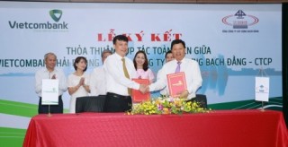 Vietcombank tài trợ hơn 700 tỷ đồng cho TCT Xây dựng Bạch Đằng
