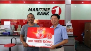 Đã có khách hàng đầu tiên trúng giải 100 triệu đồng