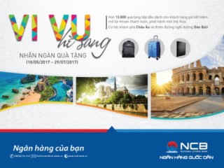 “Vi vu hè sang nhận ngàn quà tặng” với NCB