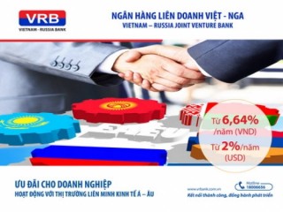 Ưu đãi dành riêng cho DN có quan hệ với thị trường Liên minh kinh tế Á Âu