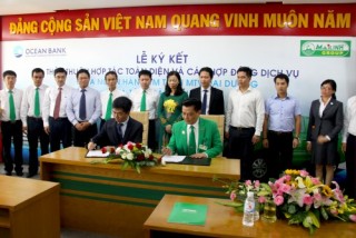 OceanBank cung cấp gói dịch vụ toàn diện cho các hãng taxi